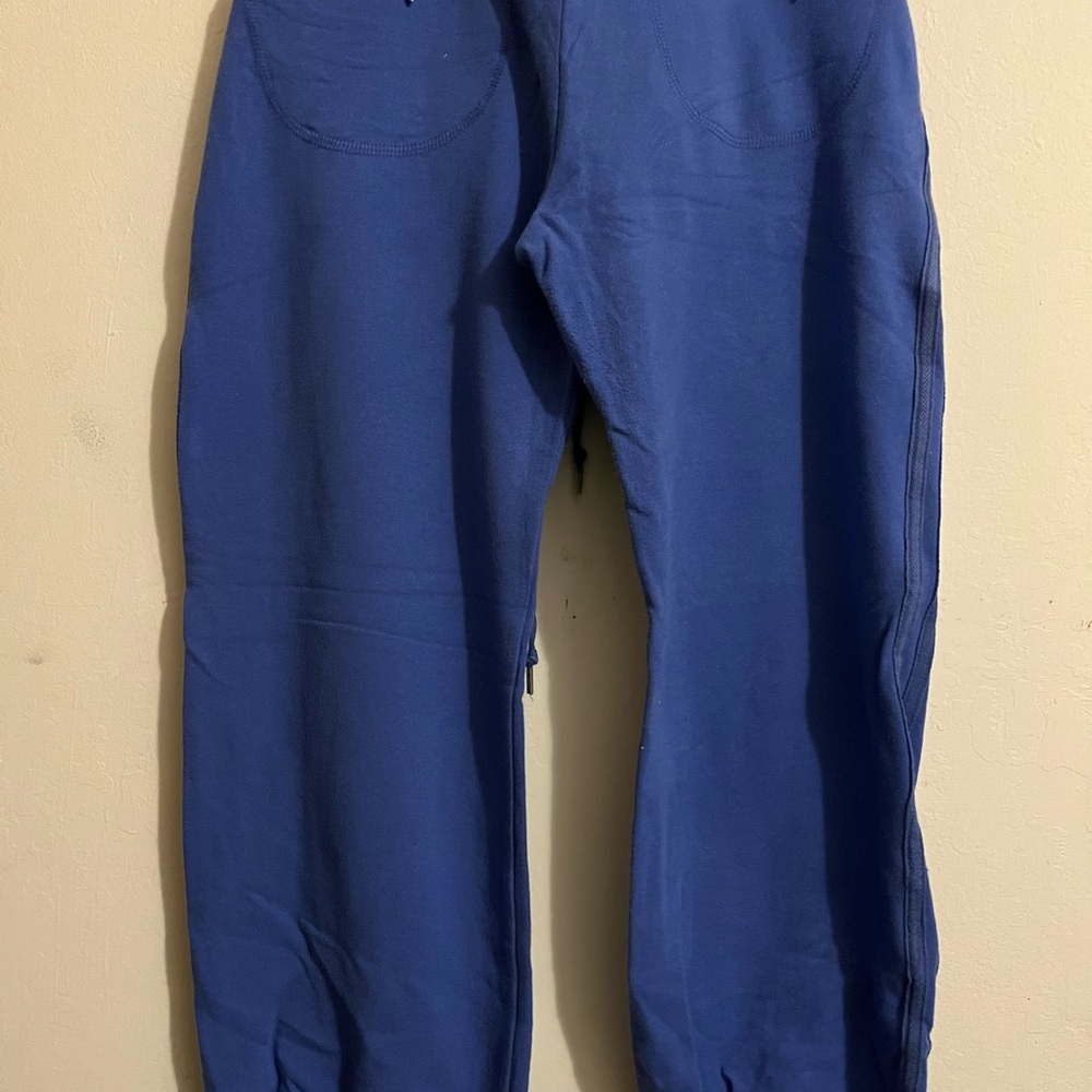 Bebe Blue sweatpants, size large